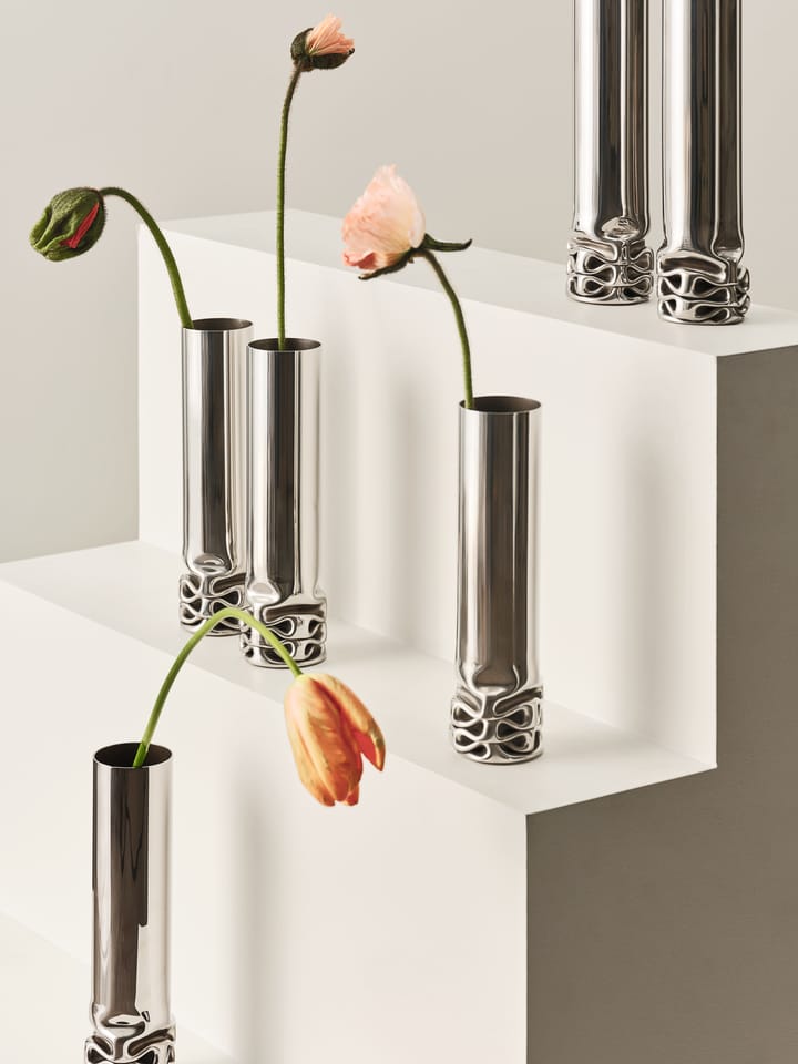 Hydraulic 花瓶 25 cm - Stainless steel - Design House Stockholm | デザインハウス ストックホルム
