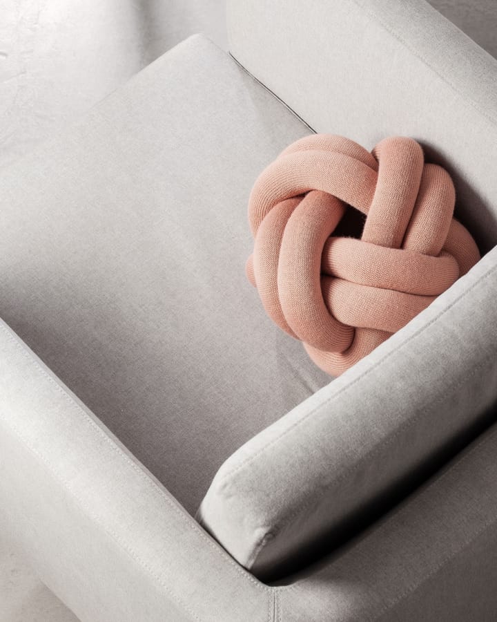 Knot ピロー, Dusty pink Design House Stockholm | デザインハウス ストックホルム