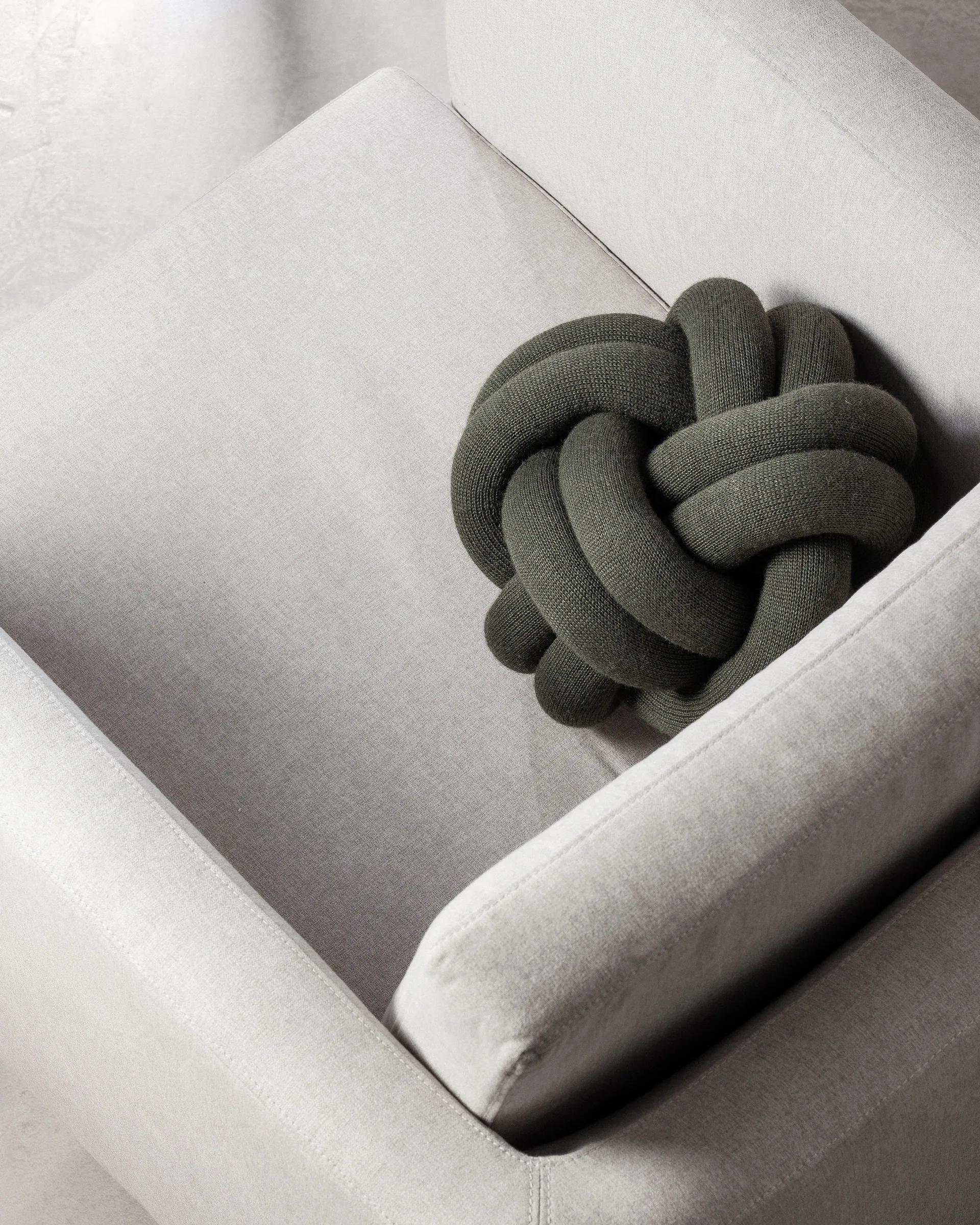 Knot ピロー, forest green Design House Stockholm | デザインハウス ストックホルム
