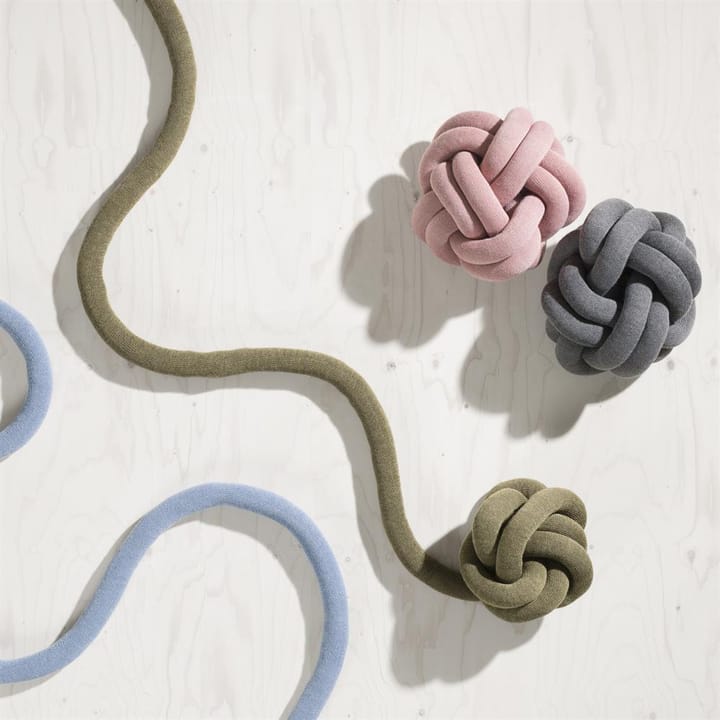 Knot ピロー, grey Design House Stockholm | デザインハウス ストックホルム