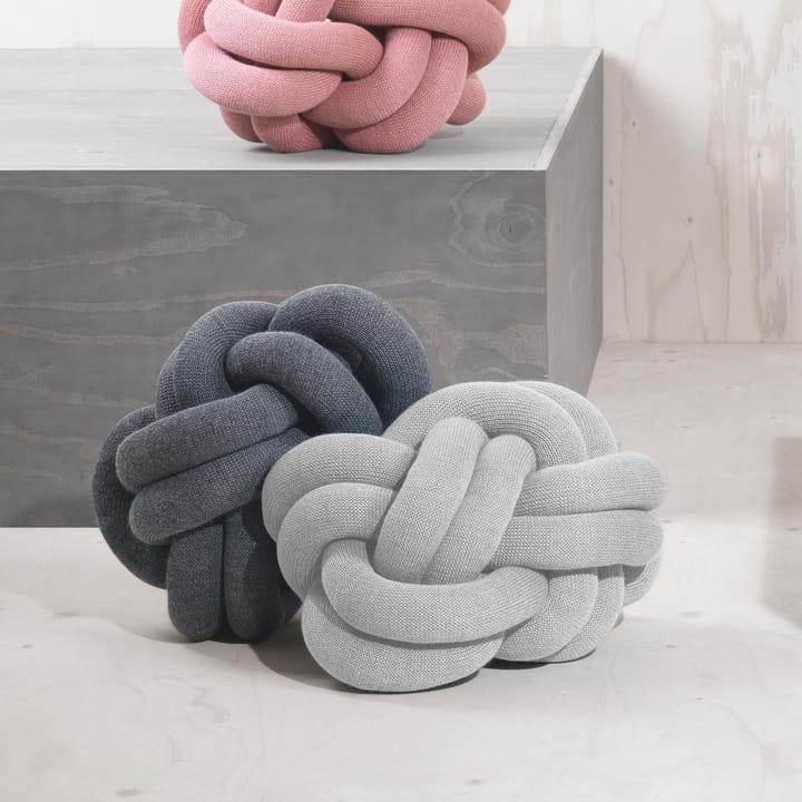 Knot ピロー, light grey Design House Stockholm | デザインハウス ストックホルム