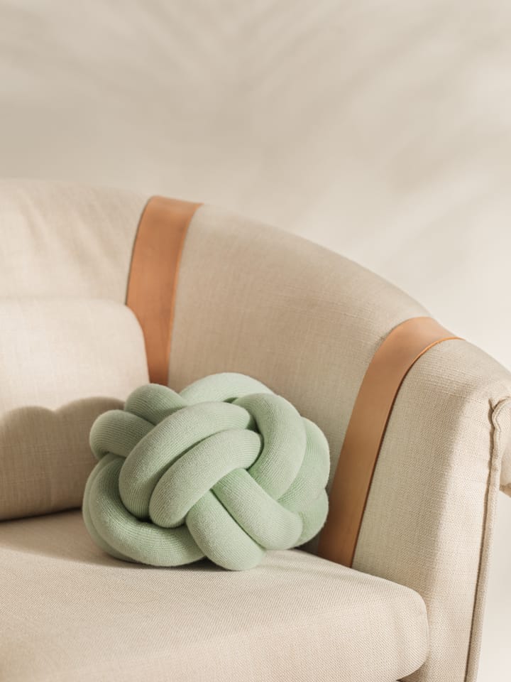 Knot ピロー, Mint green Design House Stockholm | デザインハウス ストックホルム