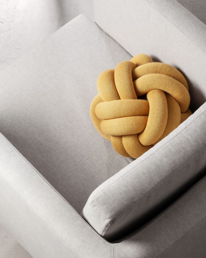 Knot ピロー, yellow Design House Stockholm | デザインハウス ストックホルム