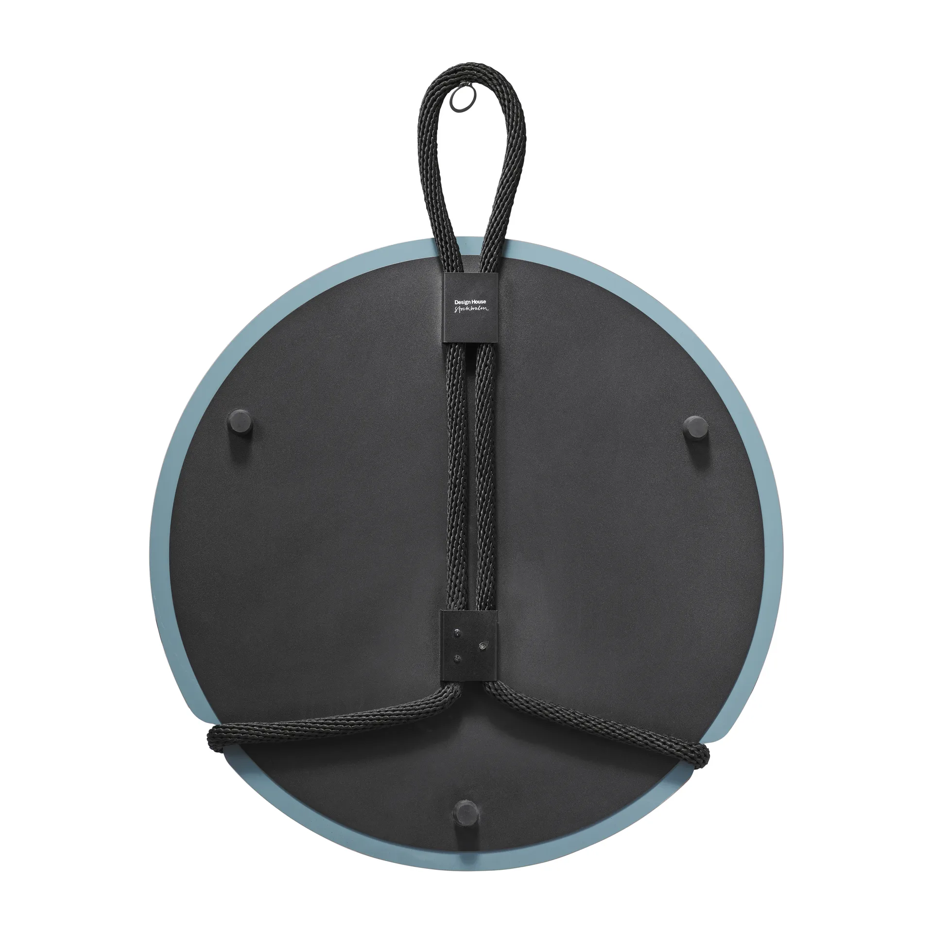 Lasso ミラー ラウンド, clear-black Design House Stockholm | デザインハウス ストックホルム