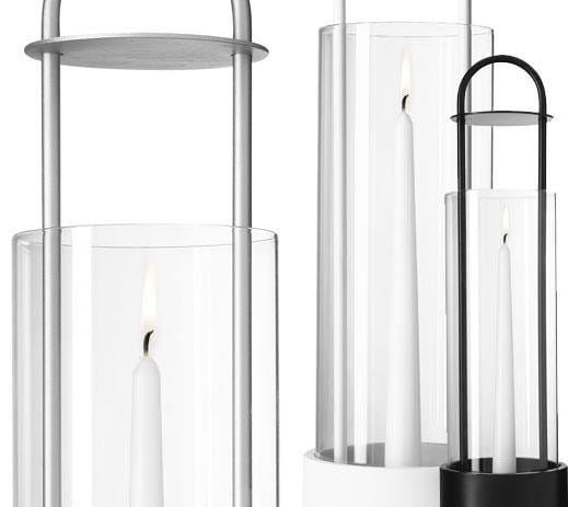Lotus ハリケーン ランタン, white Design House Stockholm | デザインハウス ストックホルム