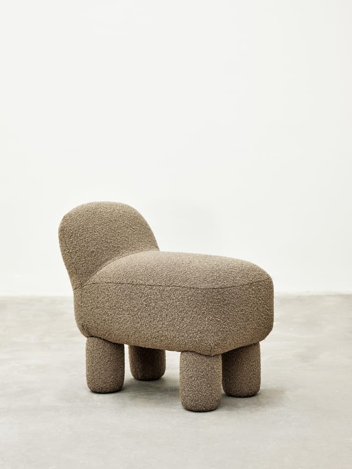 Lulu プーフチェア 36x65 cm, Brown Design House Stockholm | デザインハウス ストックホルム