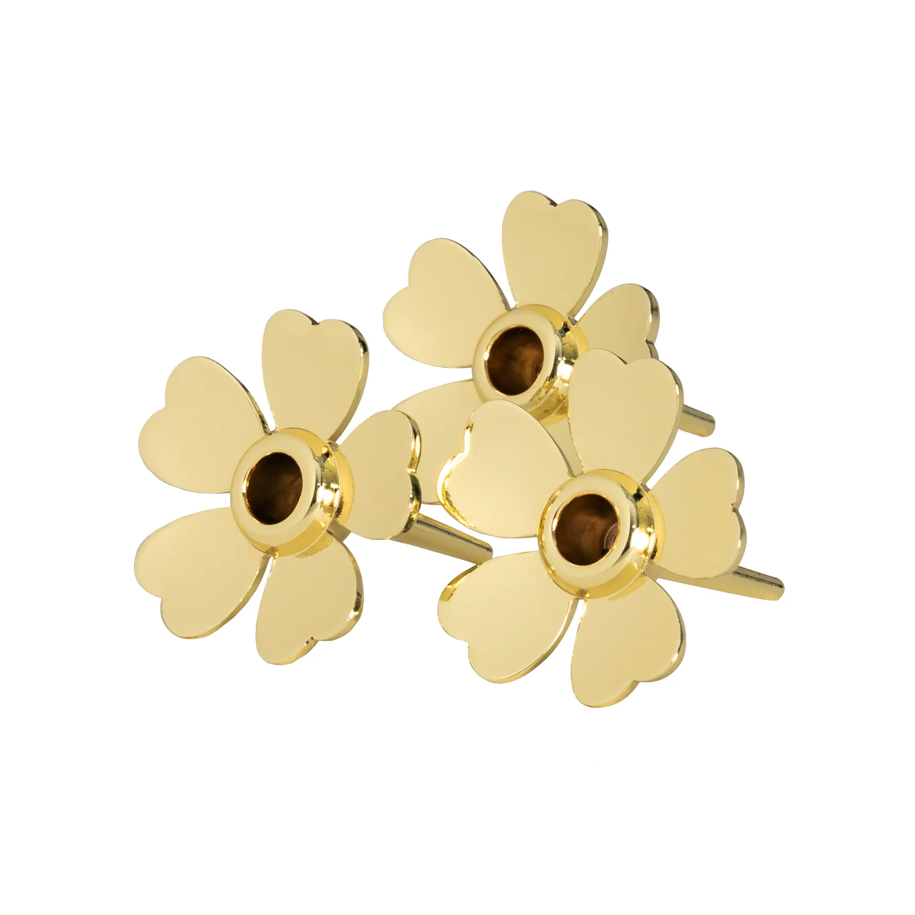 Me to You キャンドルホルダー 3パック, Gold Design House Stockholm | デザインハウス ストックホルム