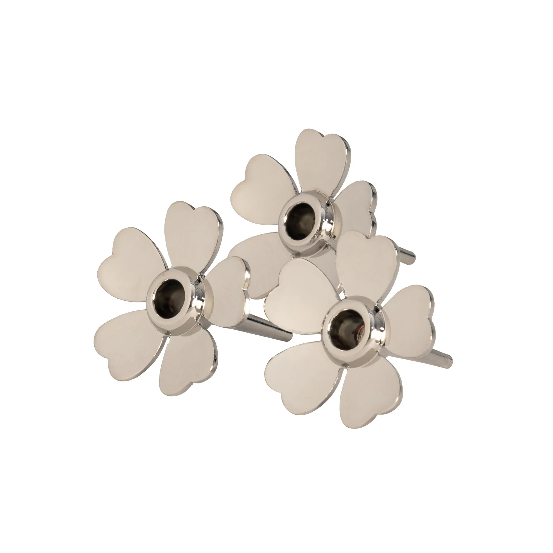 Me to You キャンドルホルダー 3パック, Nickel Design House Stockholm | デザインハウス ストックホルム