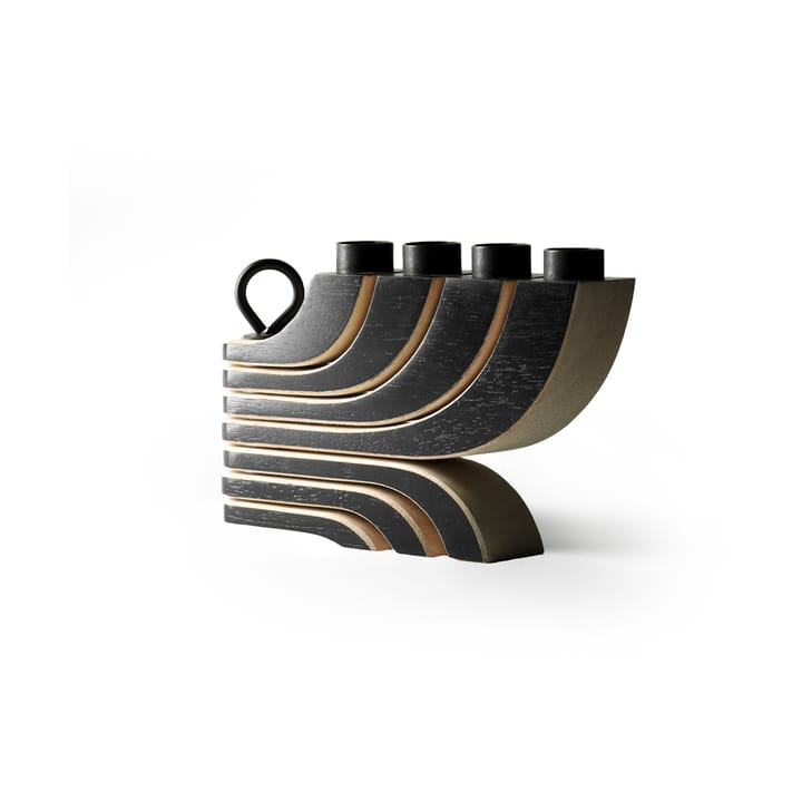 Nordic Light キャンドルホルダー 4脚, black Design House Stockholm | デザインハウス ストックホルム