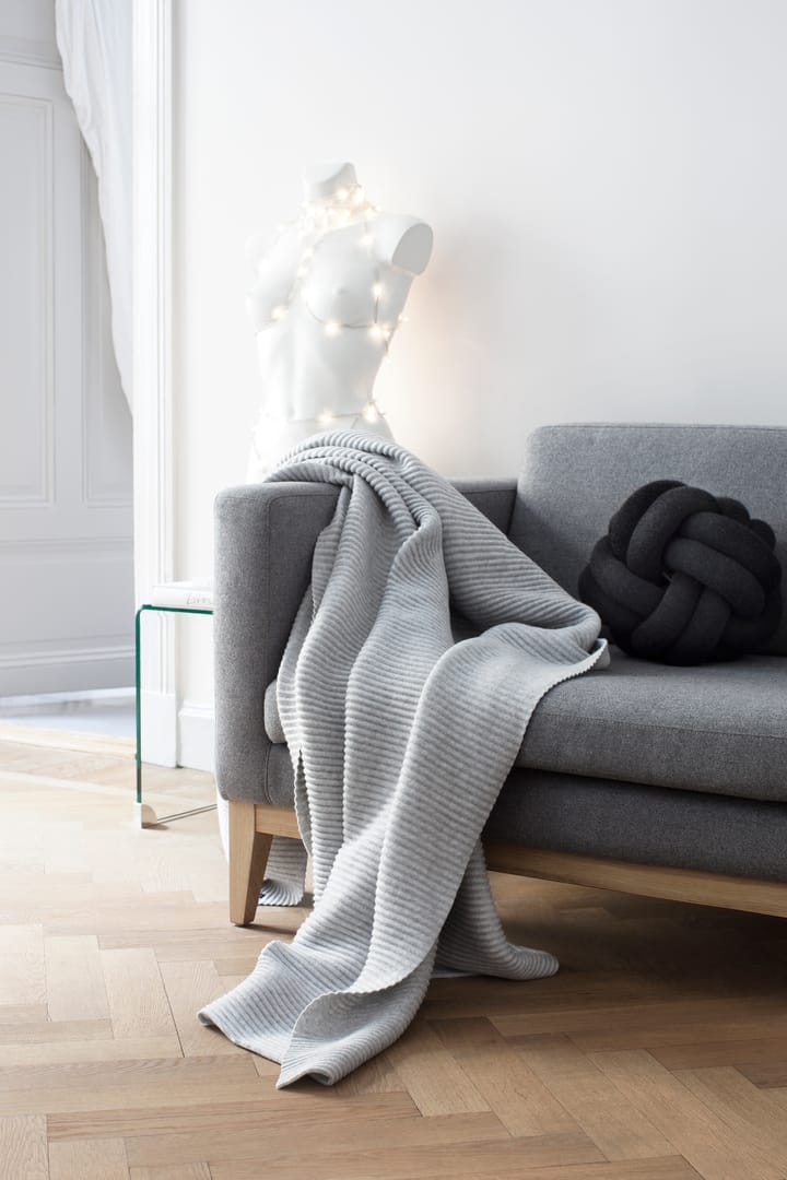 Pleece スロー 140x170 cm, Light grey Design House Stockholm | デザインハウス ストックホルム