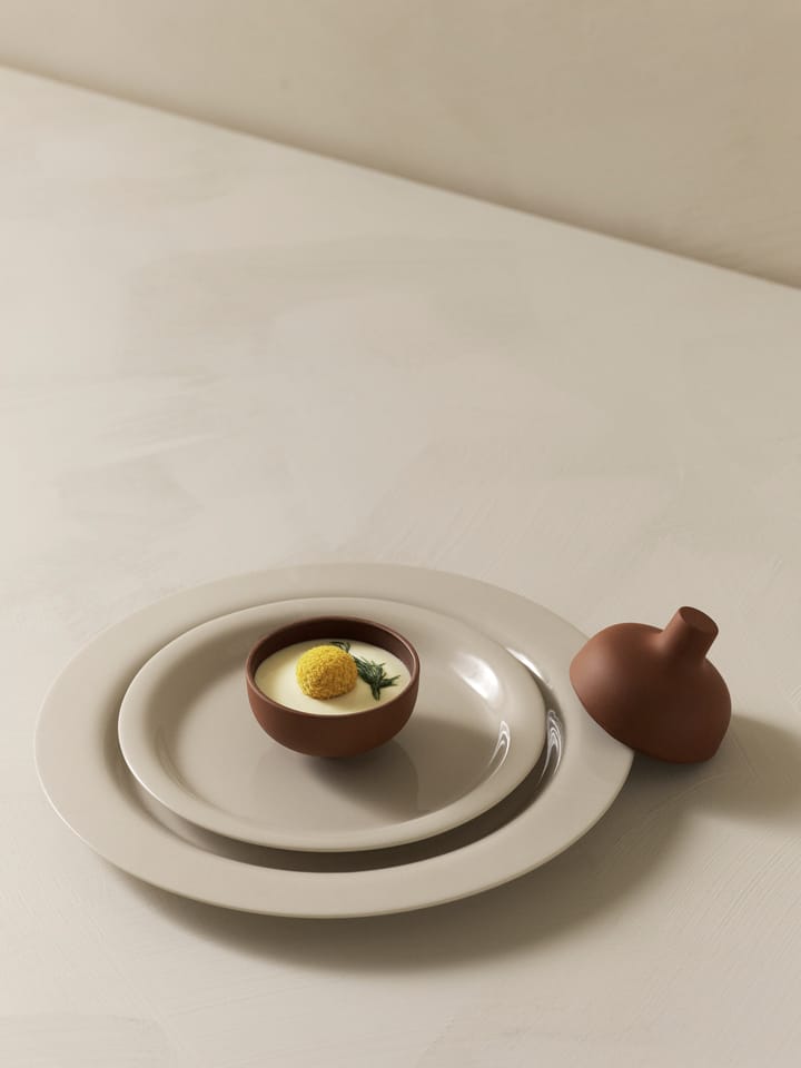 Sand ボウル 蓋つき S Ø8.2 cm, Red clay Design House Stockholm | デザインハウス ストックホルム