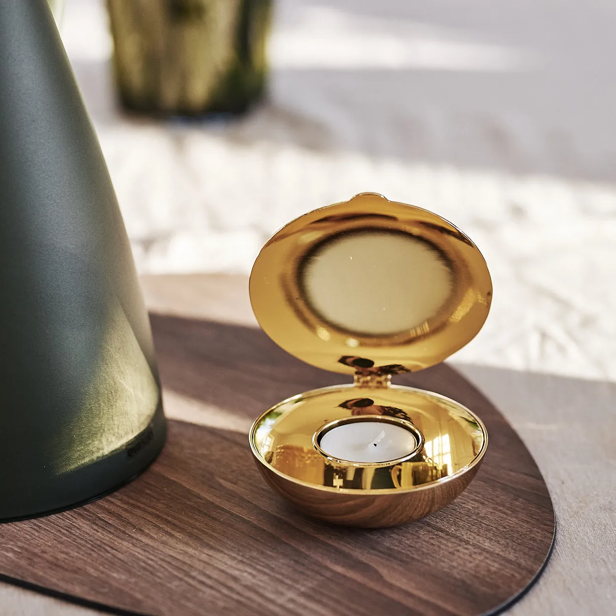 Shell キャンドルホルダー, brass Design House Stockholm | デザインハウス ストックホルム