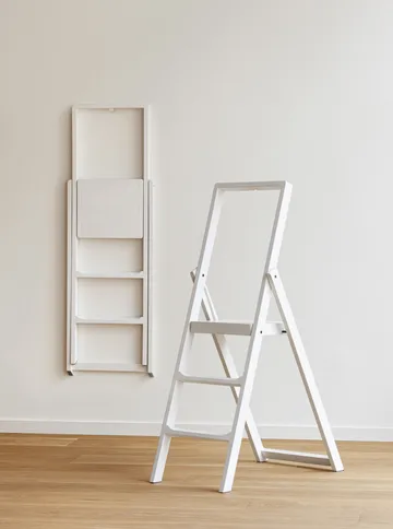 Step ladder はしご - White-stained - Design House Stockholm | デザインハウス ストックホルム