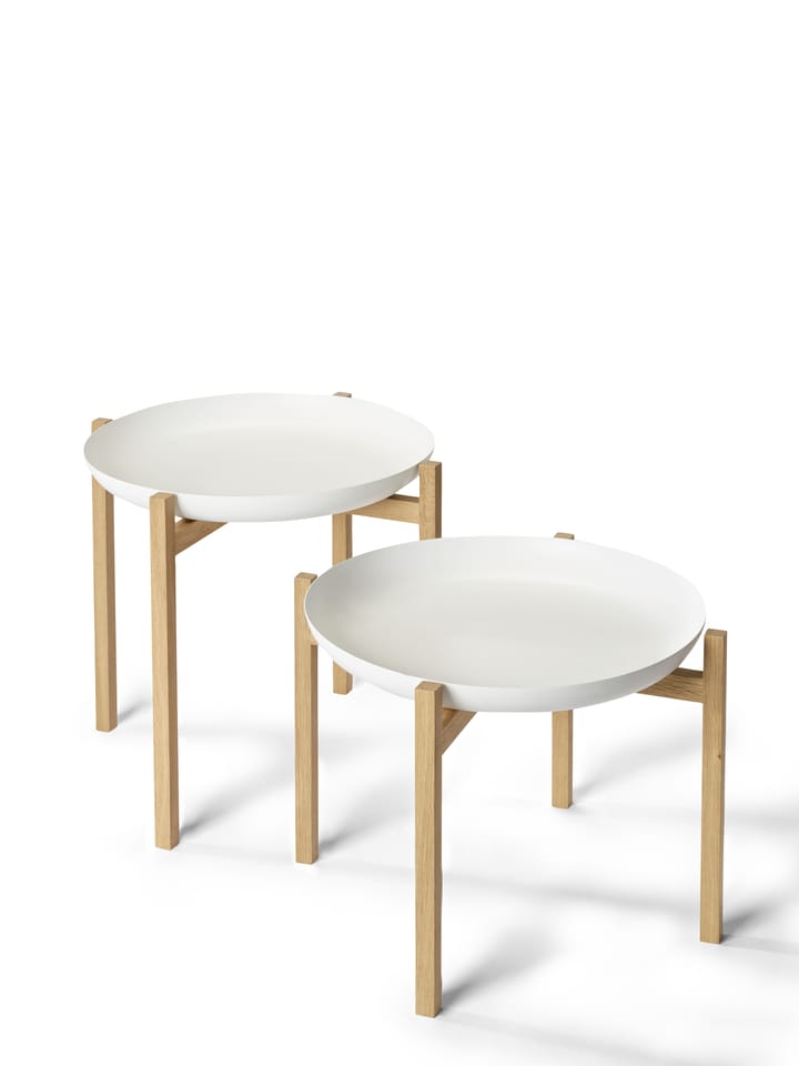 Tablo テーブル Set サイドテーブル, Low white Design House Stockholm | デザインハウス ストックホルム