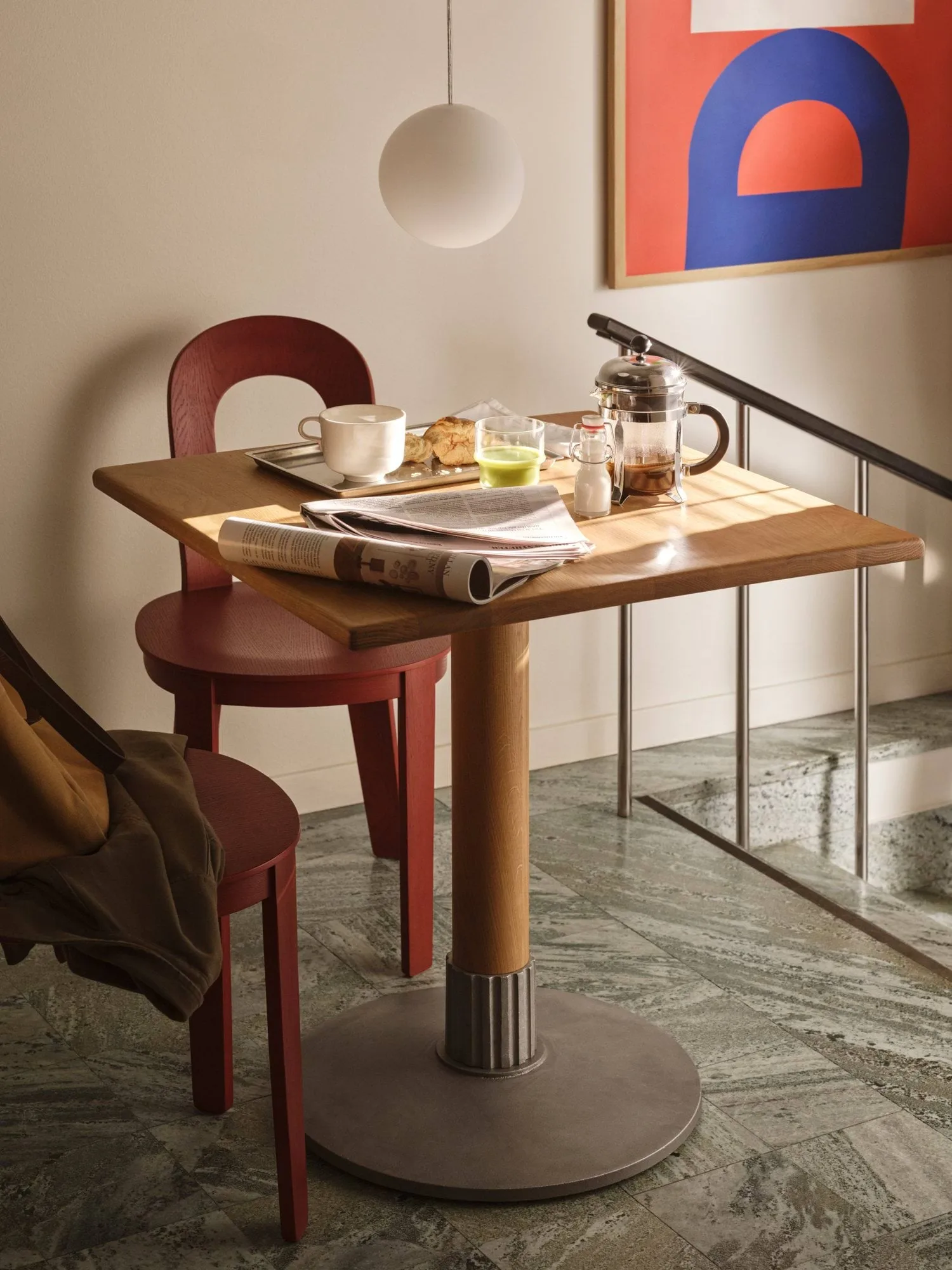 Tock Table matbord, Oak, 75x75x76 cm Design House Stockholm | デザインハウス ストックホルム