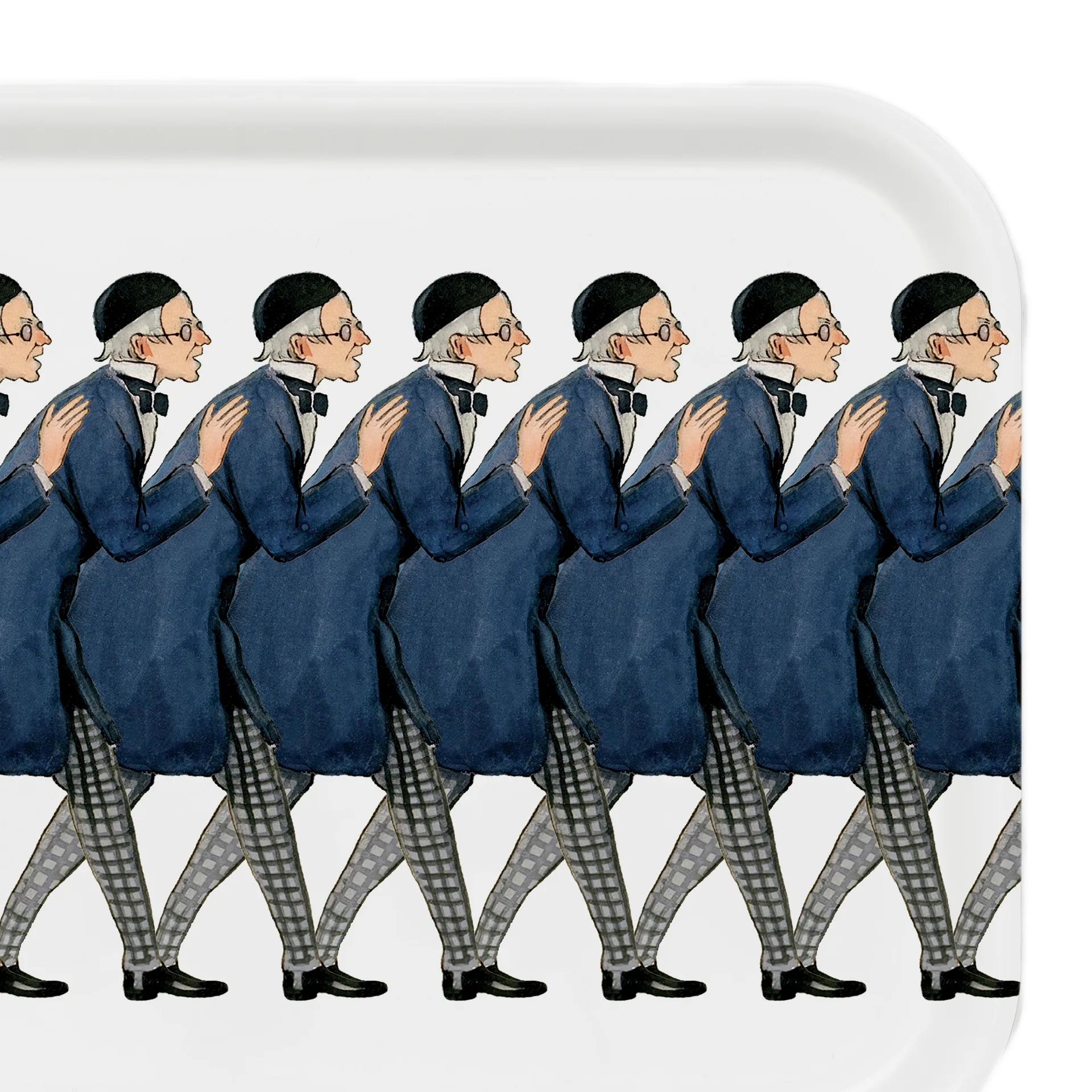 Uncle ブル― トレイ スクウェア, 27x20 cm Design House Stockholm | デザインハウス ストックホルム