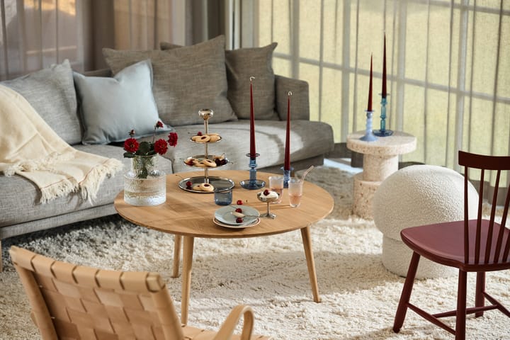 Uno プーフ Ø50 cm, Cream Design House Stockholm | デザインハウス ストックホルム