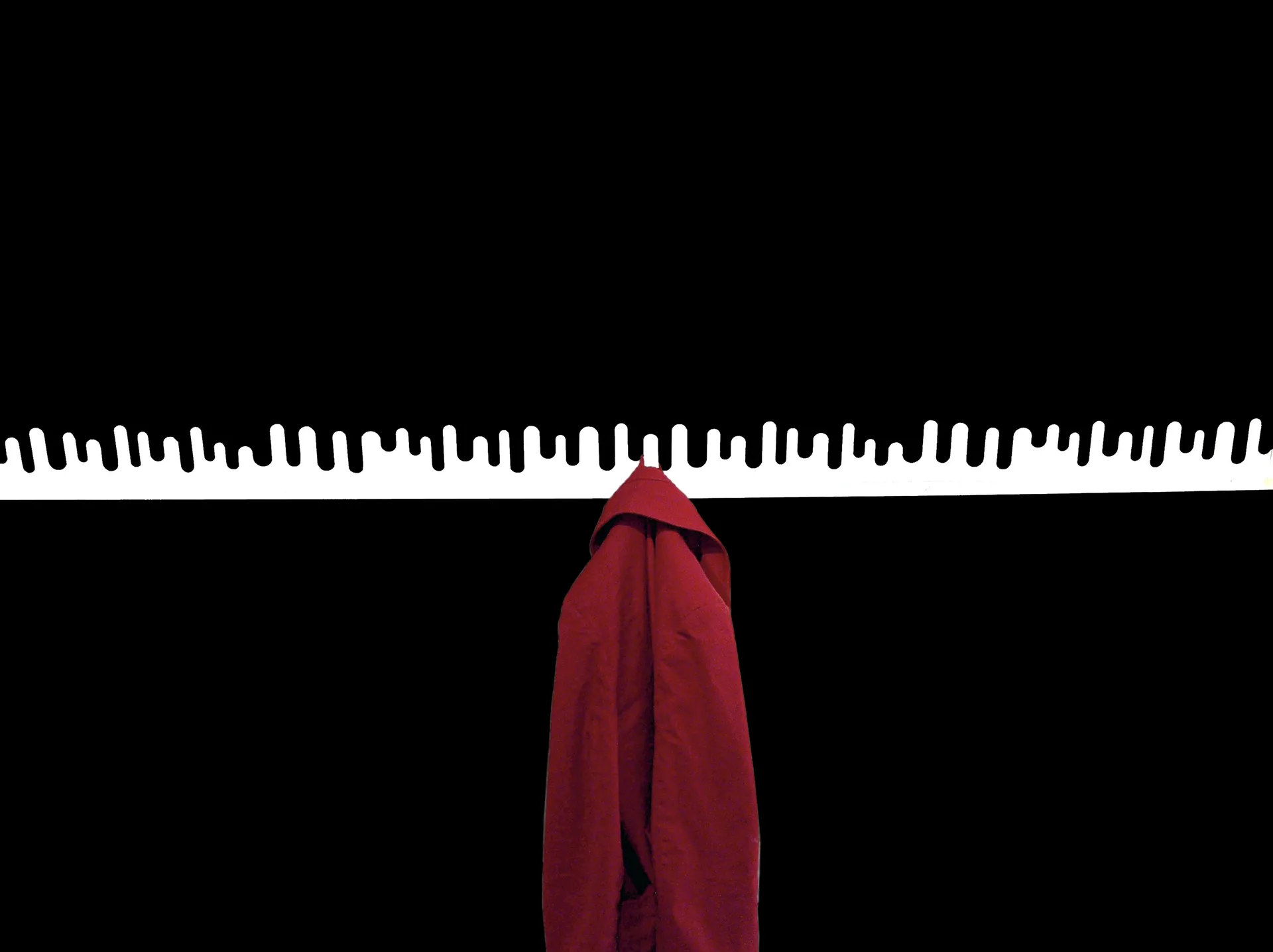 Wave ハンガー, white Design House Stockholm | デザインハウス ストックホルム