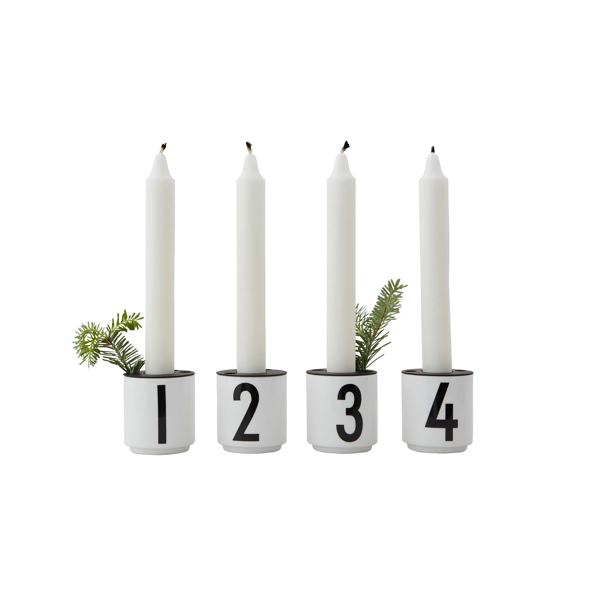 エスプレッソカップ用キャンドルホルダー 4個, small Design Letters | デザインレターズ