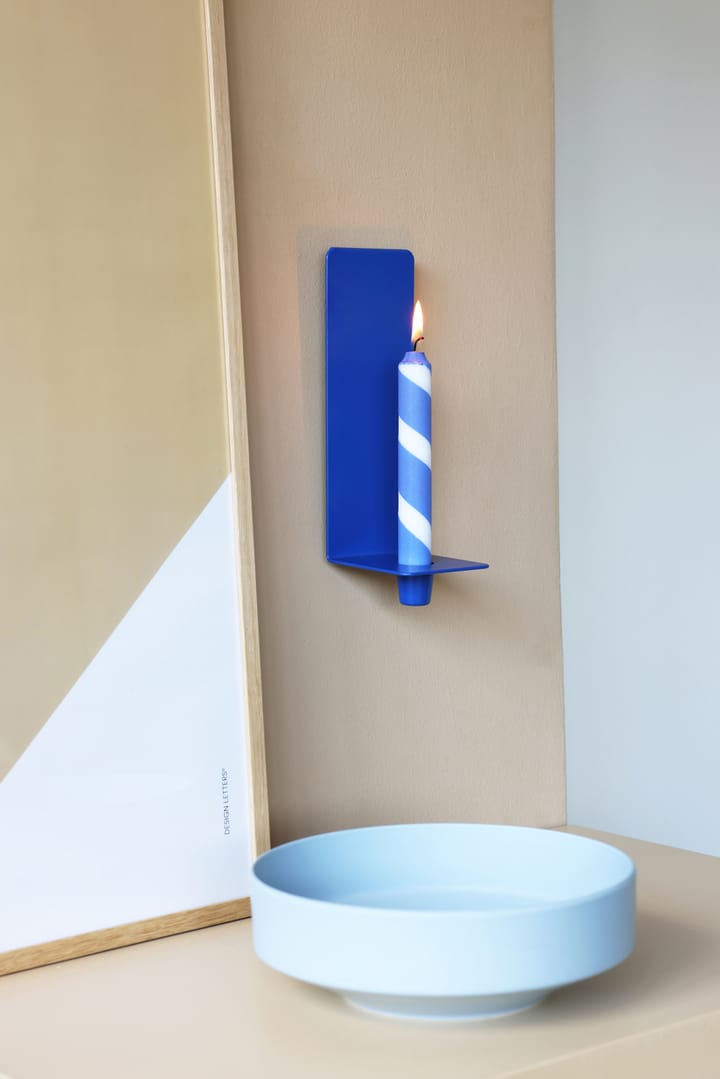 Cosy up 壁掛けキャンドルスティック 25 cm, Cobalt Design Letters | デザインレターズ
