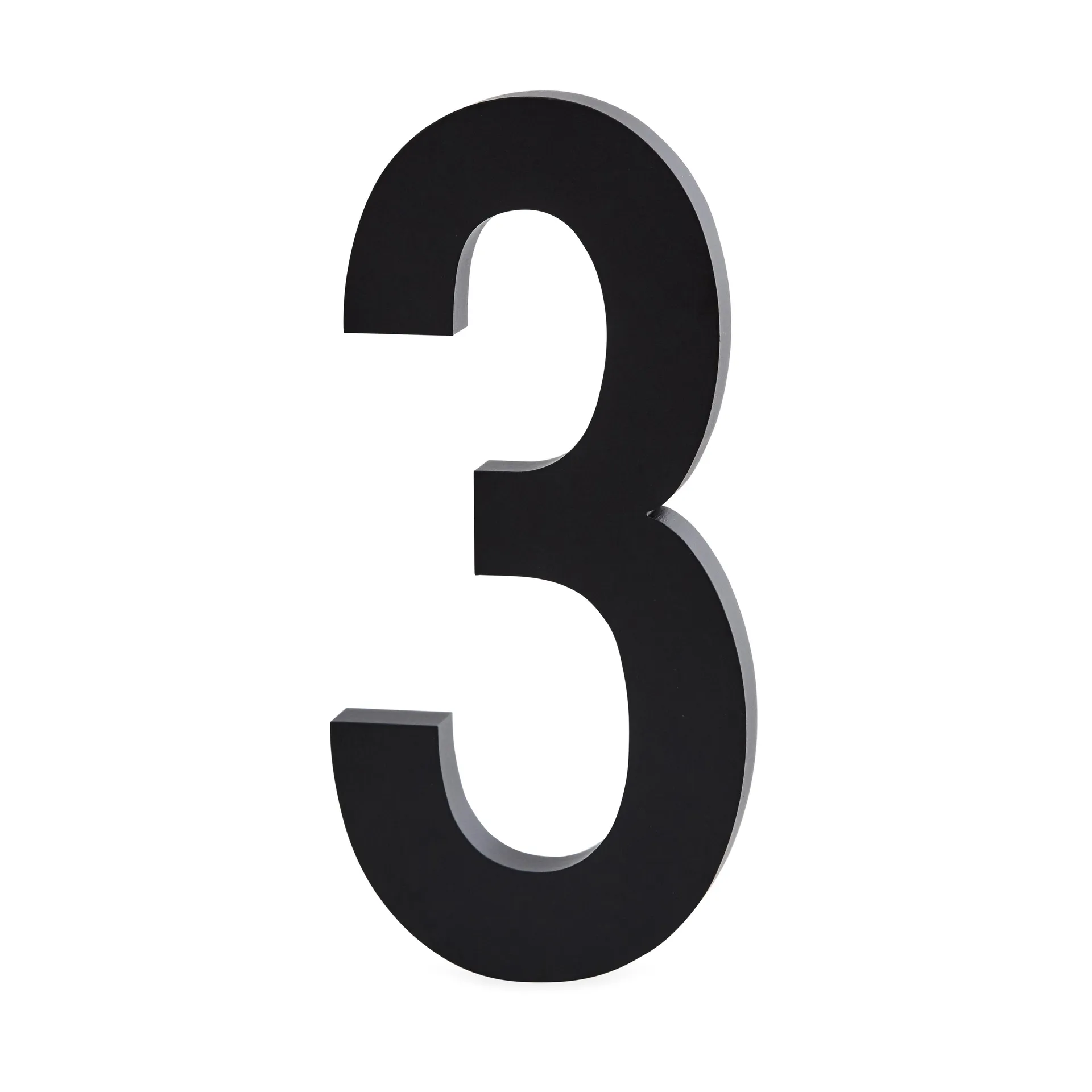 Design Letters ナンバーズ アルミニウム 100 mm, 3 Design Letters | デザインレターズ
