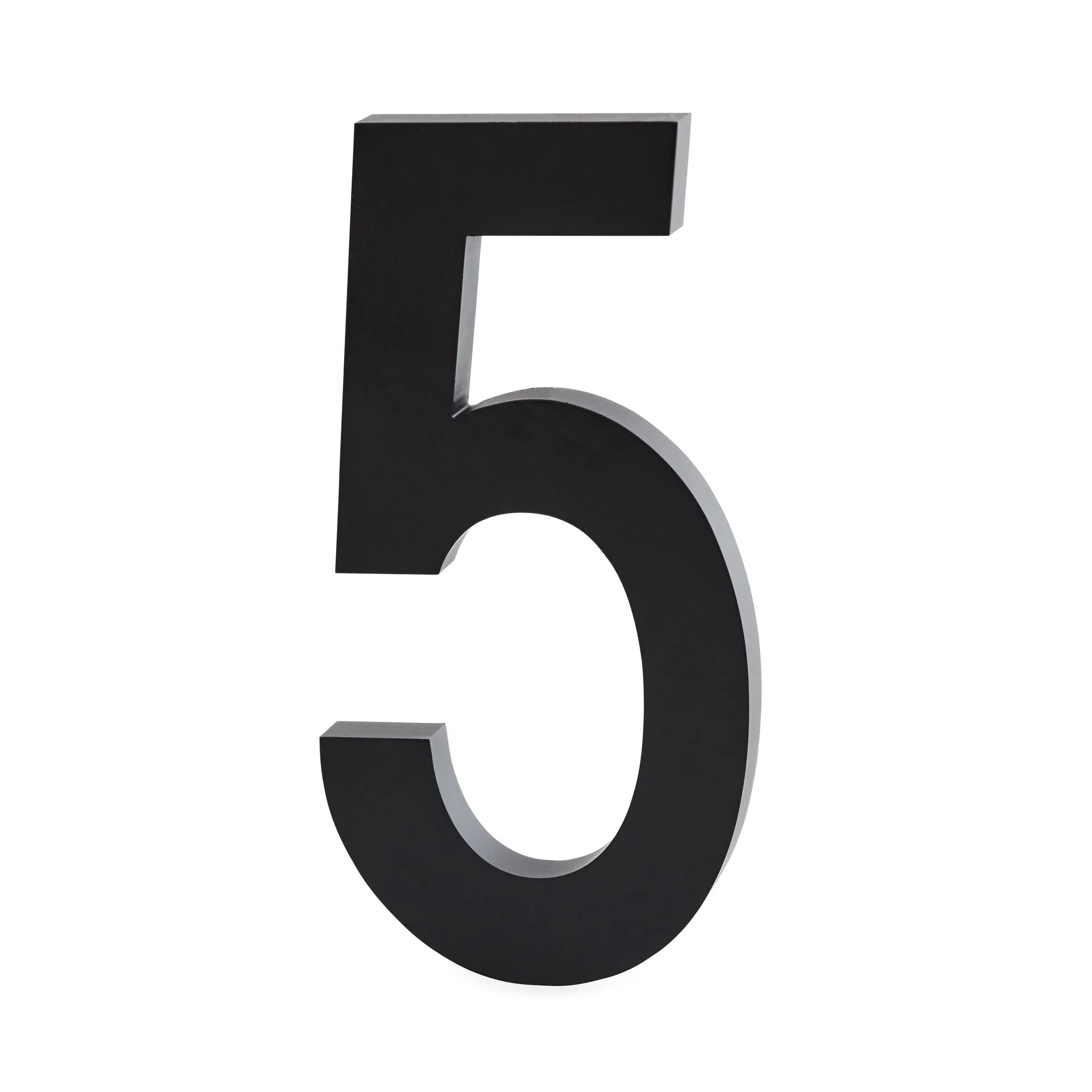 Design Letters ナンバーズ アルミニウム 100 mm, 5 Design Letters | デザインレターズ