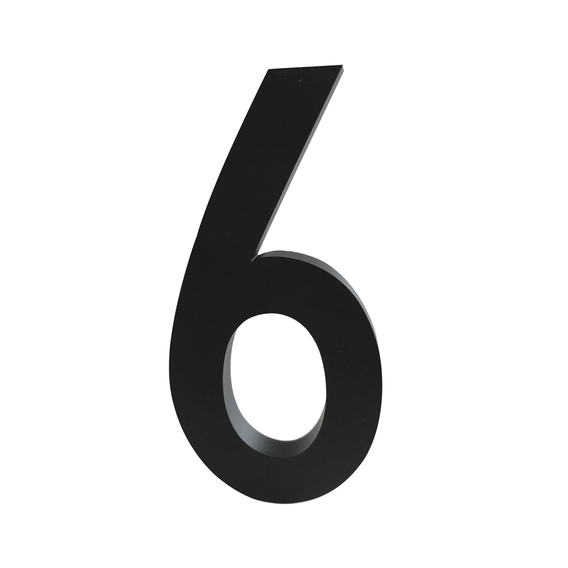 Design Letters ナンバーズ アルミニウム 100 mm, 6 Design Letters | デザインレターズ