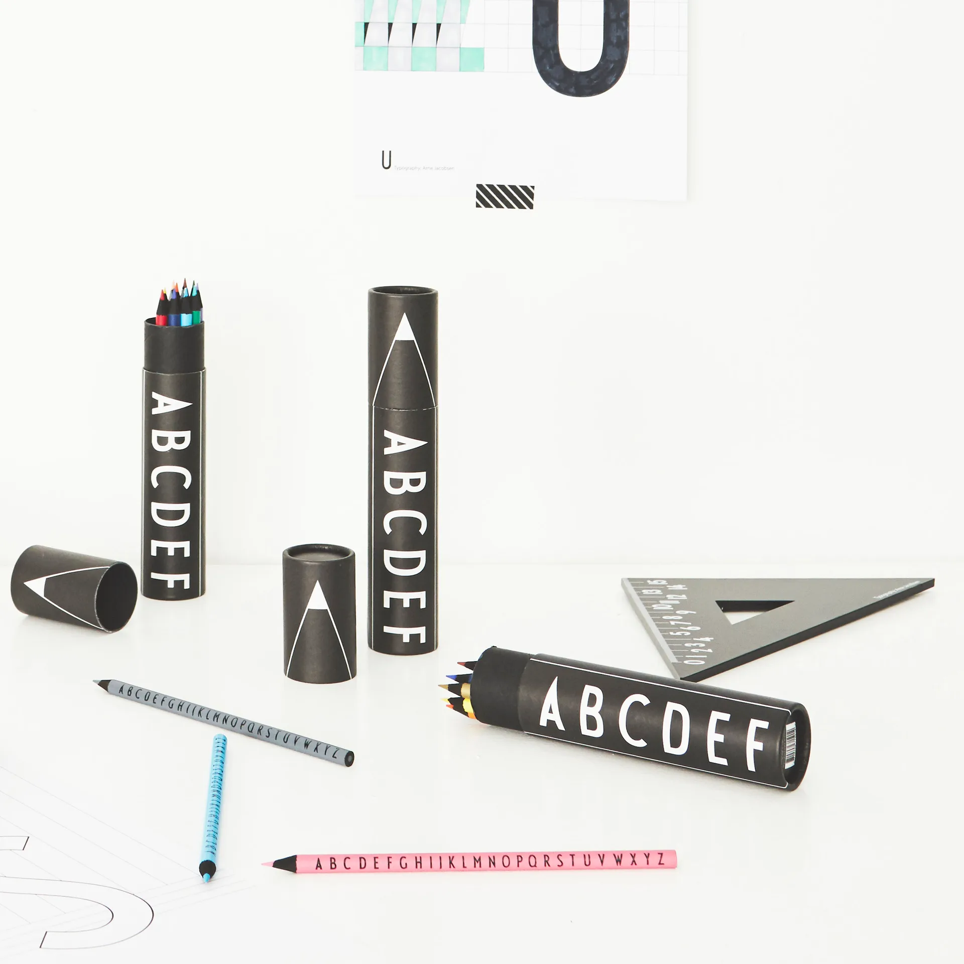 Design Letters カラーペンシル, 15-pack-letters Design Letters | デザインレターズ