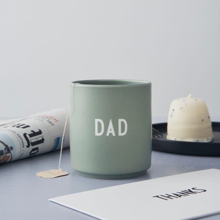 Design Letters フェイバリットカップ 25 cl, Dad/Love-green Design Letters | デザインレターズ