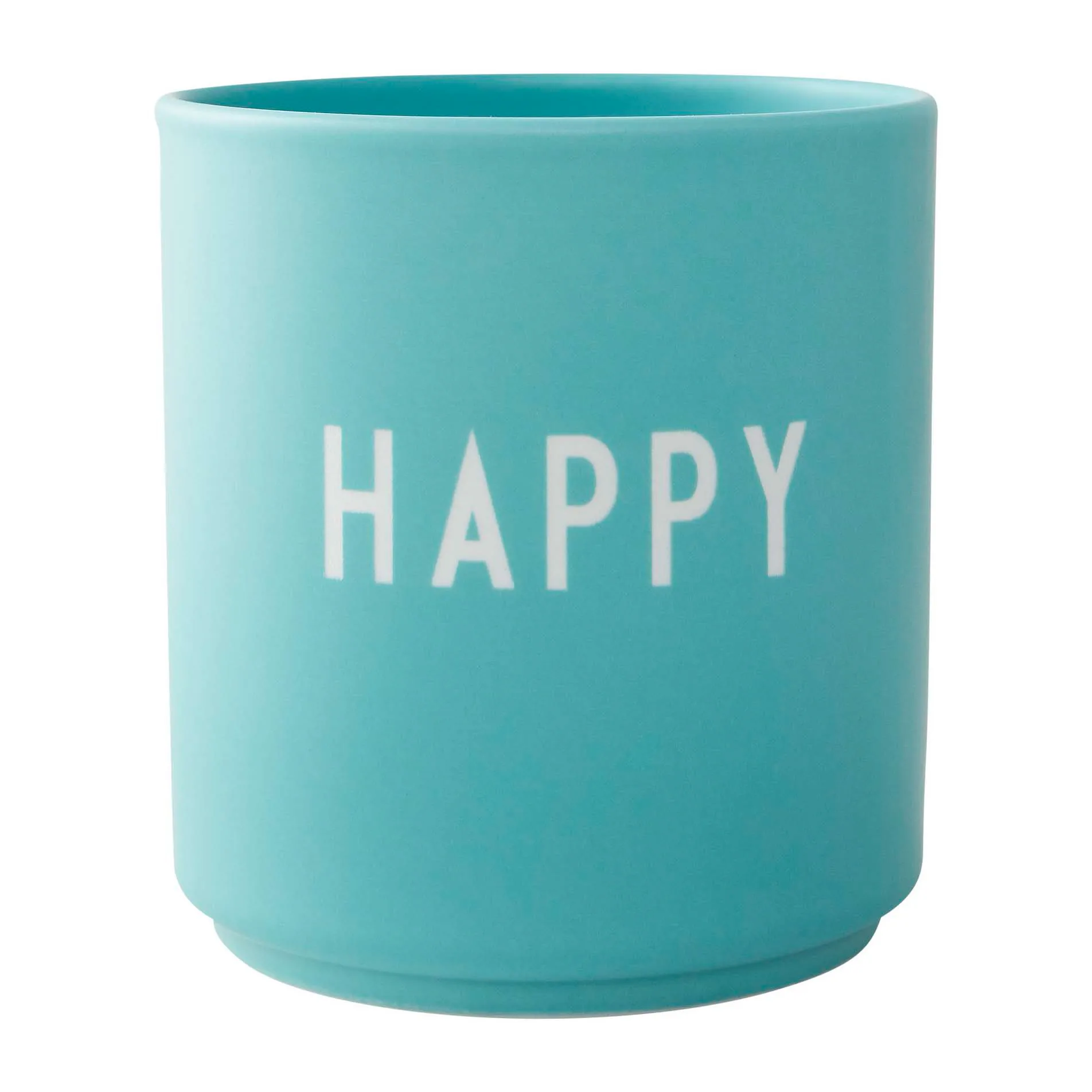 Design Letters フェイバリットカップ 25 cl, Happy-aqua blue Design Letters | デザインレターズ