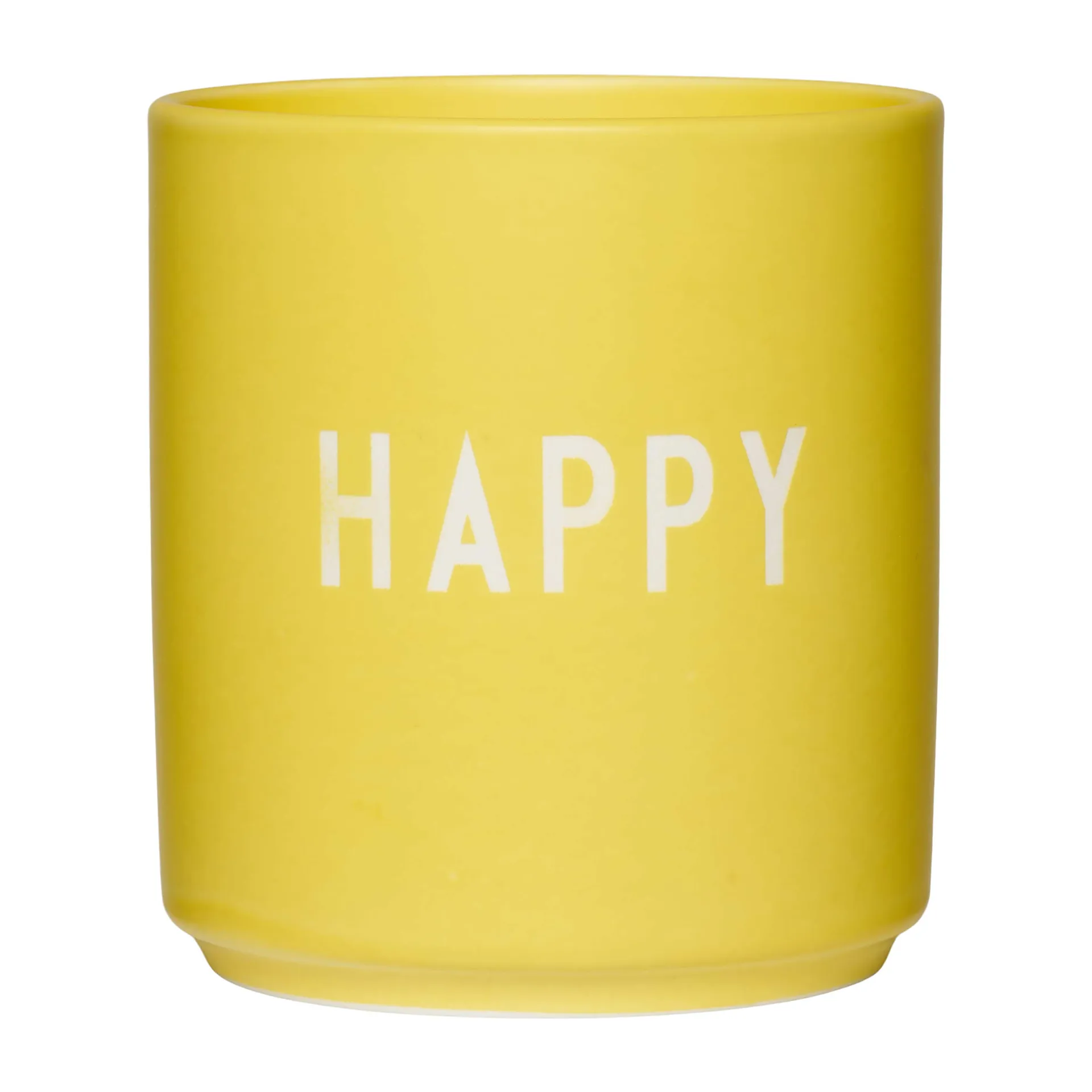 Design Letters フェイバリットカップ 25 cl, Happy-yellow Design Letters | デザインレターズ