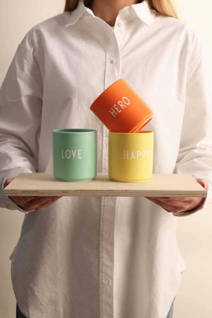 Design Letters フェイバリットカップ 25 cl, Happy-yellow Design Letters | デザインレターズ