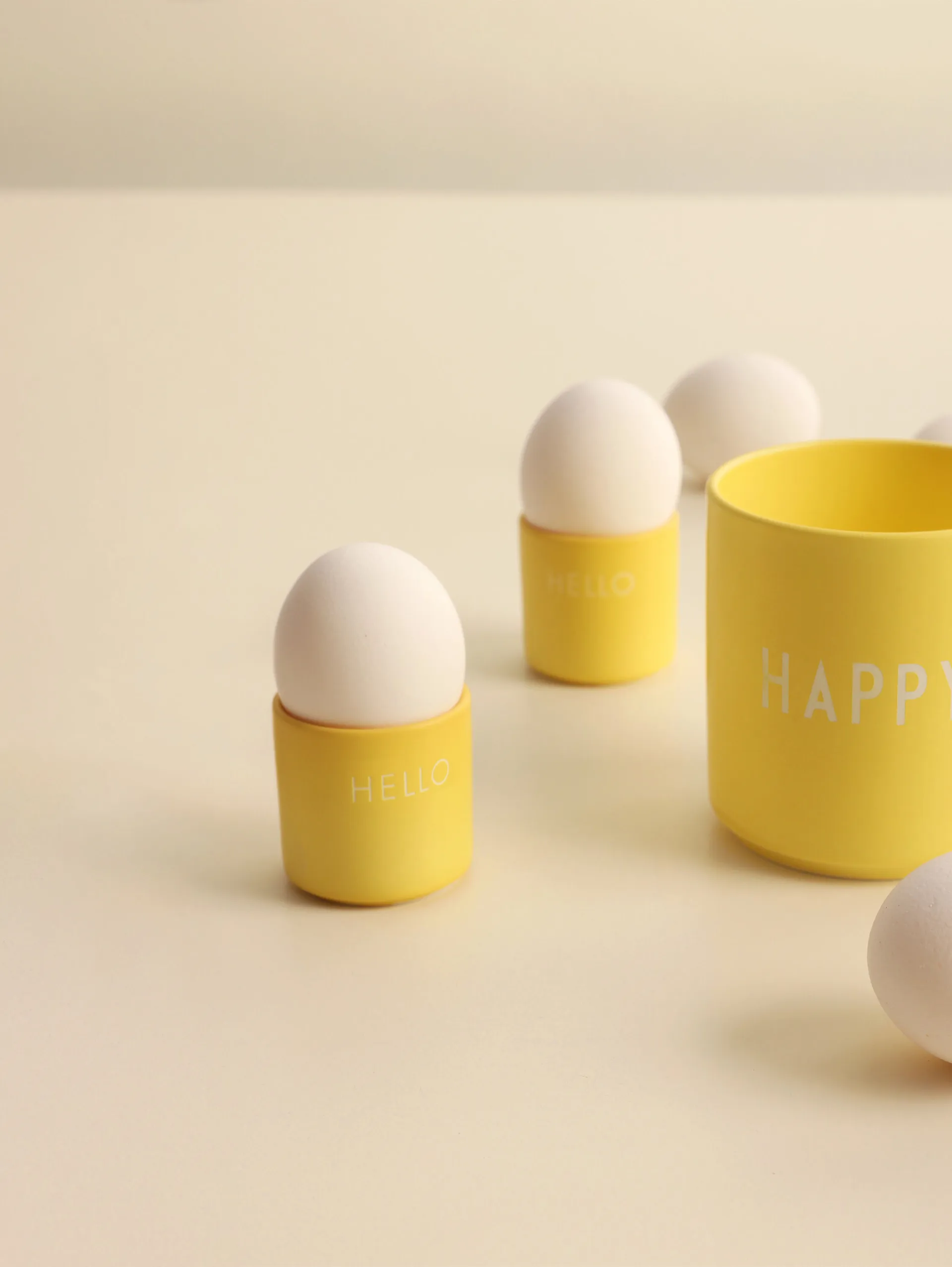 Design Letters フェイバリットカップ 25 cl, Happy-yellow Design Letters | デザインレターズ