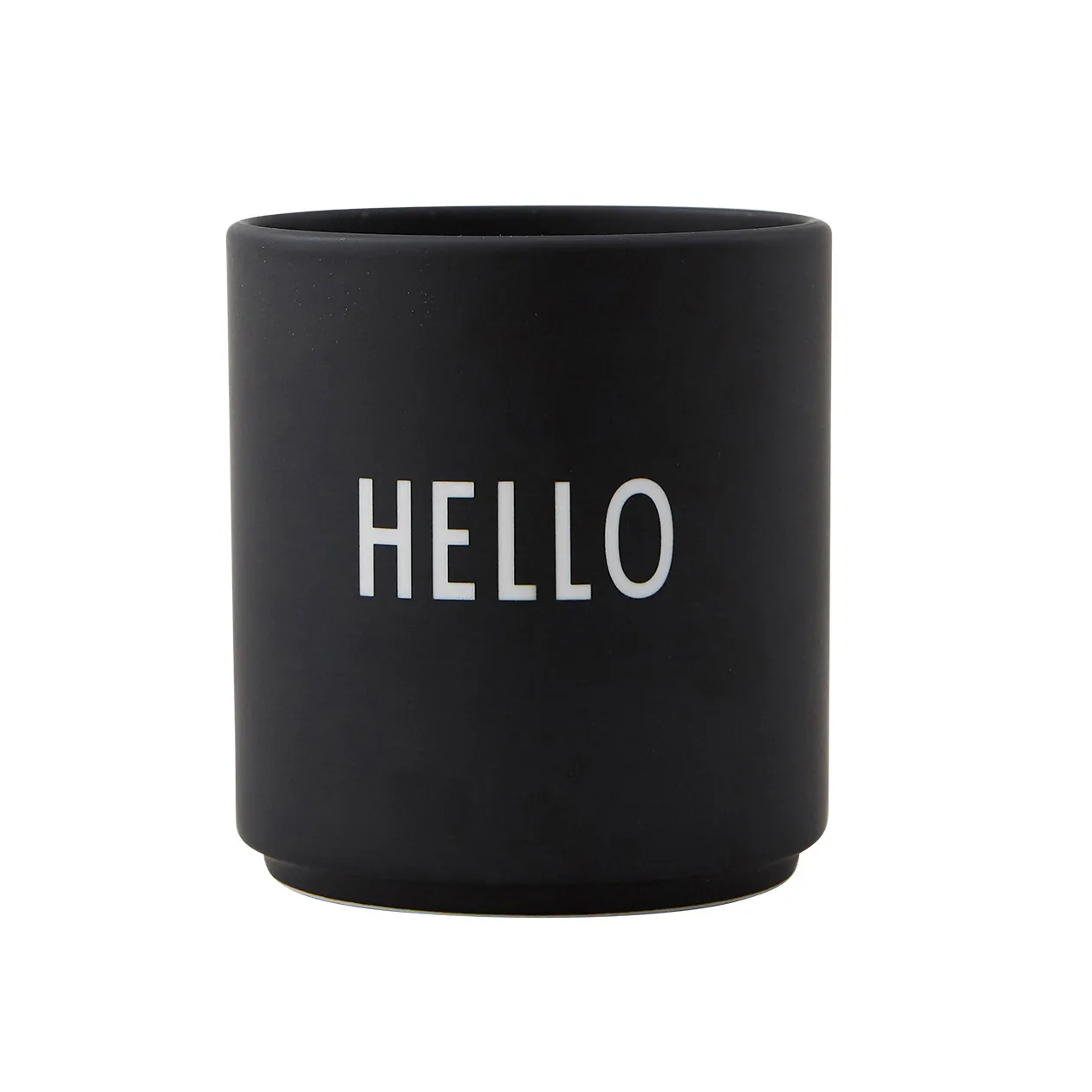 Design Letters フェイバリットカップ 25 cl, Hello-black Design Letters | デザインレターズ