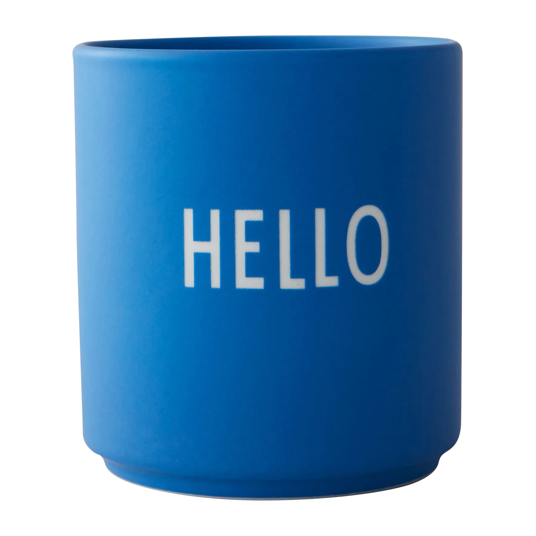Design Letters フェイバリットカップ 25 cl, Hello-cobalt blue Design Letters | デザインレターズ