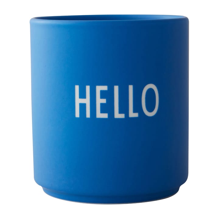 Design Letters フェイバリットカップ 25 cl - Hello-cobalt blue - Design Letters | デザインレターズ