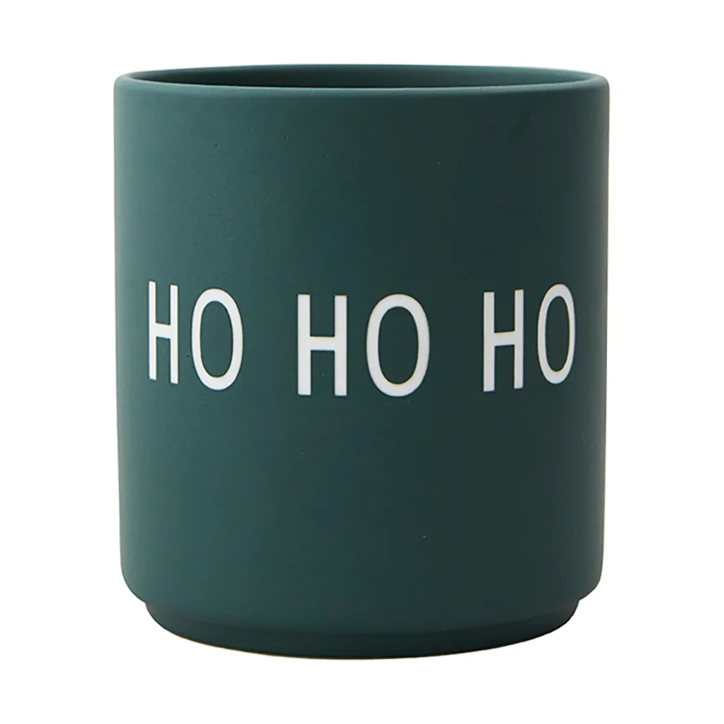 Design Letters フェイバリットカップ 25 cl, Ho ho ho-dark green Design Letters | デザインレターズ