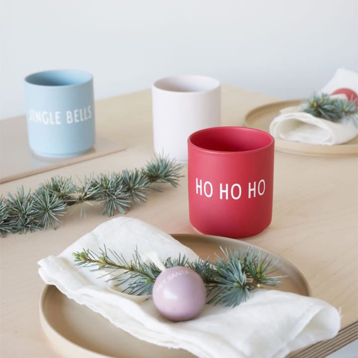 Design Letters フェイバリットカップ 25 cl, Ho ho ho-faded rose Design Letters | デザインレターズ