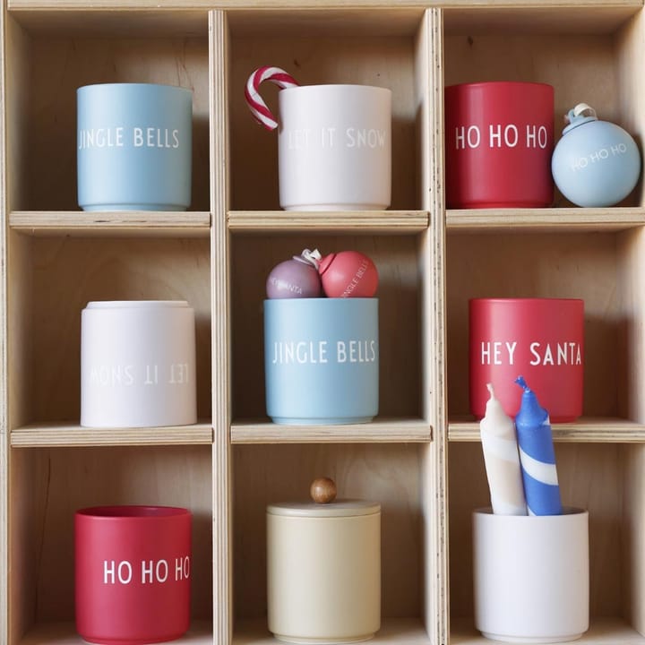 Design Letters フェイバリットカップ 25 cl, Ho ho ho-faded rose Design Letters | デザインレターズ
