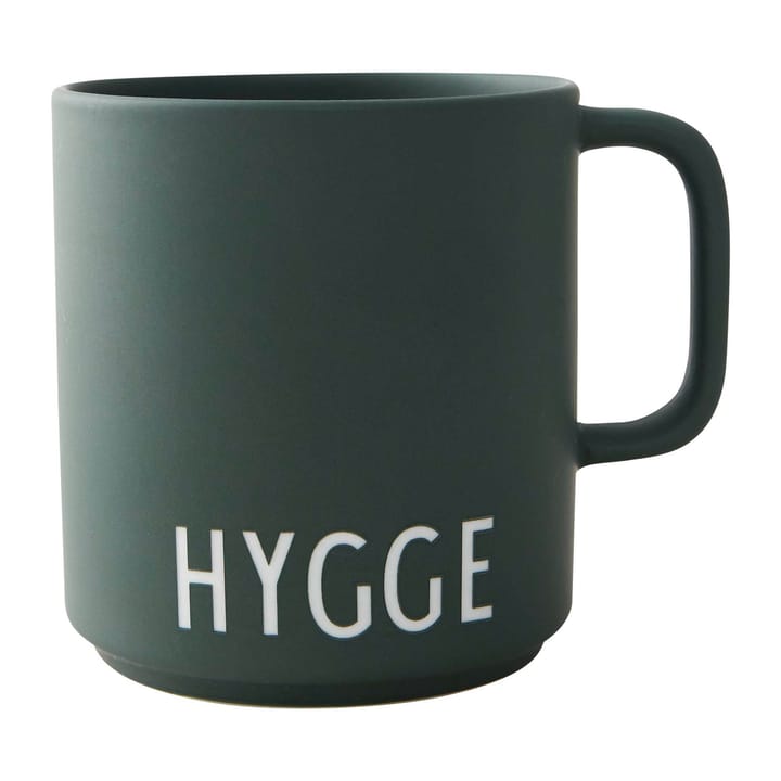 Design Letters フェイバリットカップ ハンドル付き 25 cl - Hygge-dark green - Design Letters | デザインレターズ