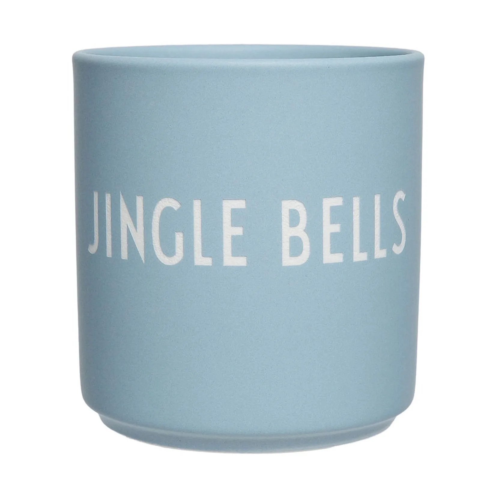 Design Letters フェイバリットカップ 25 cl, Jingle bells-light blue Design Letters | デザインレターズ