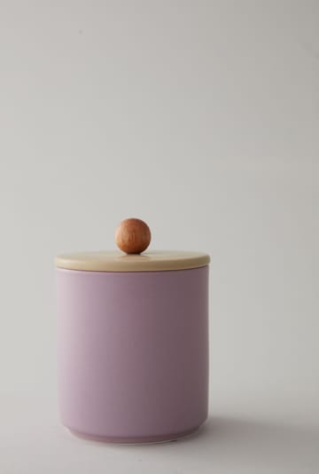 Design Letters 収納ジャー 25 cl - Lavender/beige - Design Letters | デザインレターズ