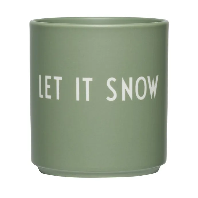 Design Letters フェイバリットカップ 25 cl, Let it snow Design Letters | デザインレターズ