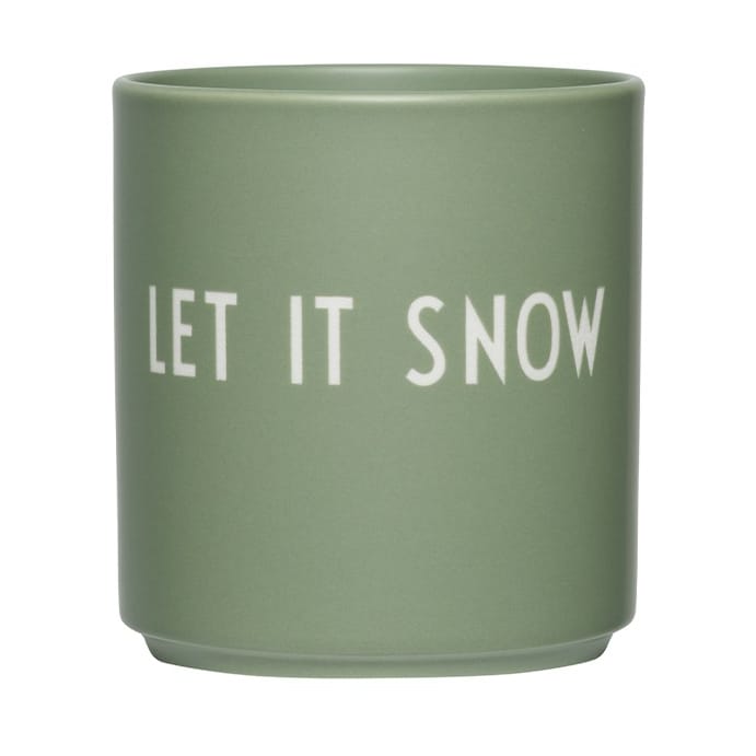 Design Letters フェイバリットカップ 25 cl - Let it snow - Design Letters | デザインレターズ