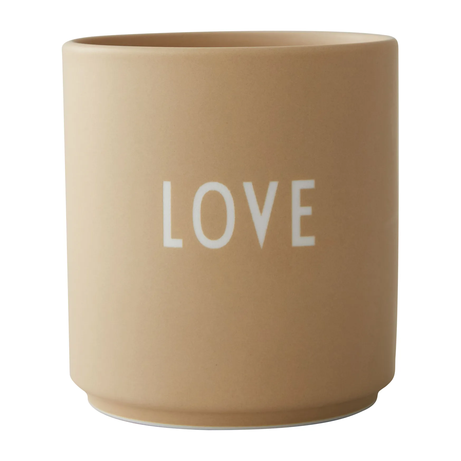 Design Letters フェイバリットカップ 25 cl, Love-beige Design Letters | デザインレターズ