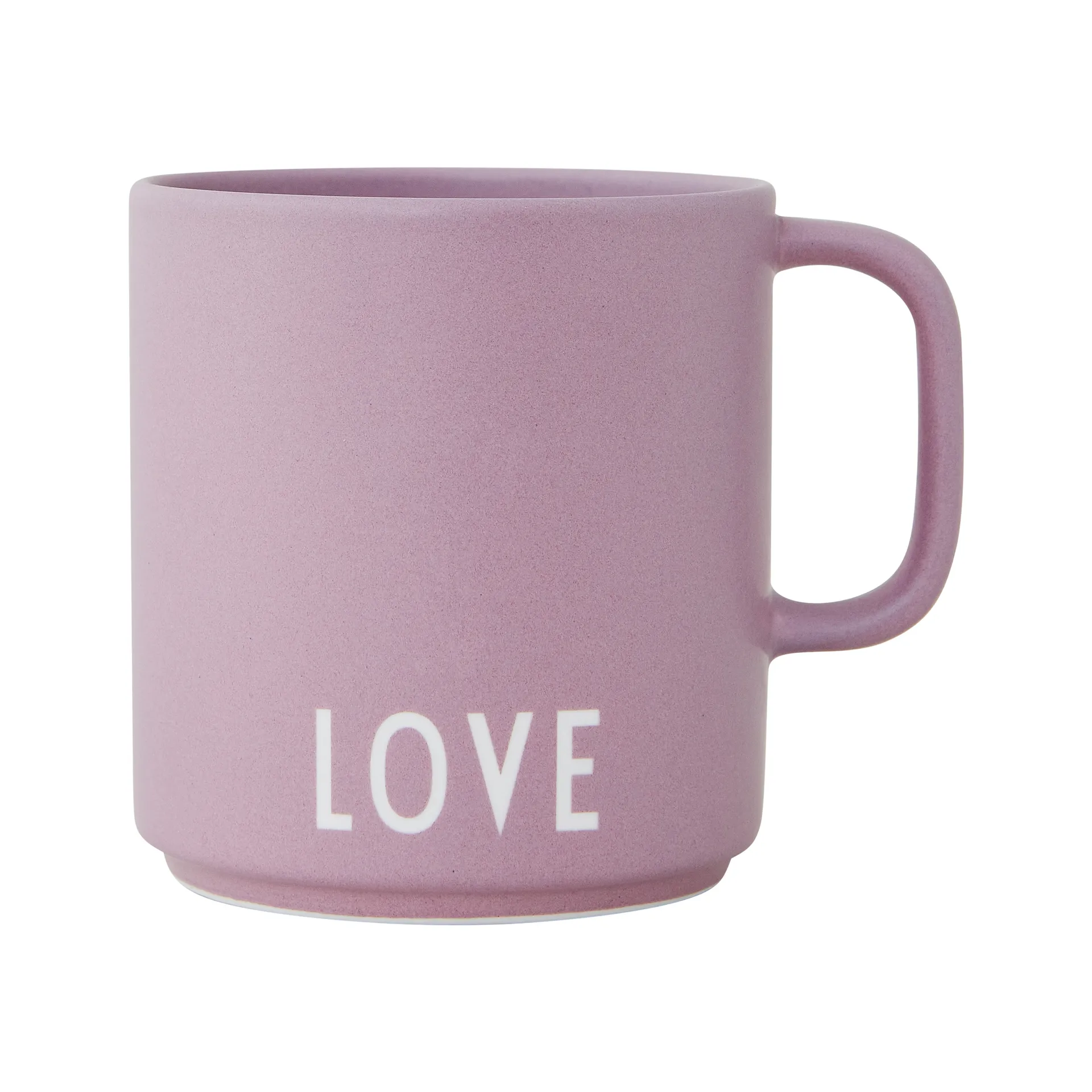 Design Letters フェイバリットカップ ハンドル付き 25 cl, Love-lavender Design Letters | デザインレターズ