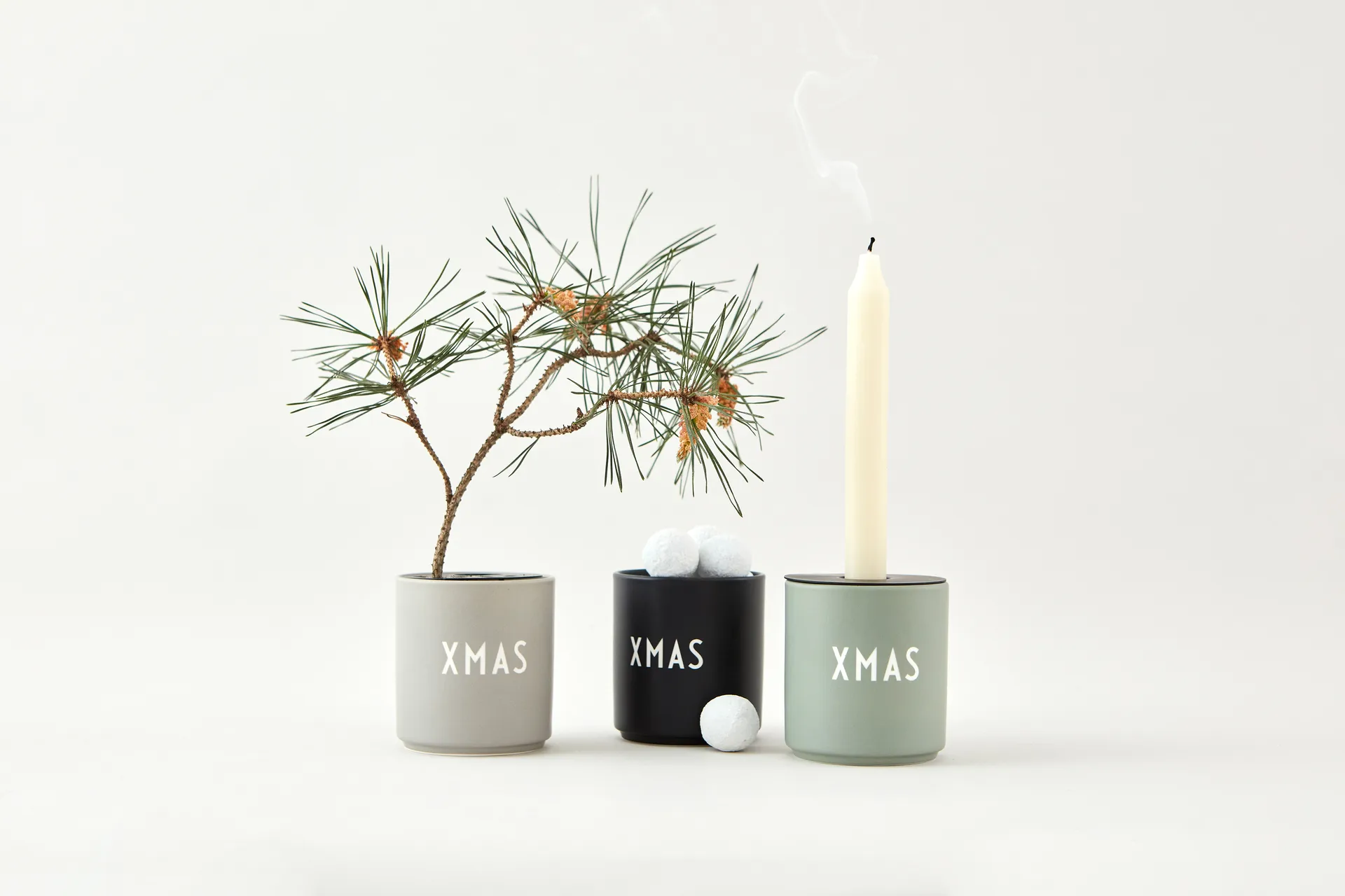 Design Letters フェイバリットカップ 25 cl, Xmas-cool grey Design Letters | デザインレターズ