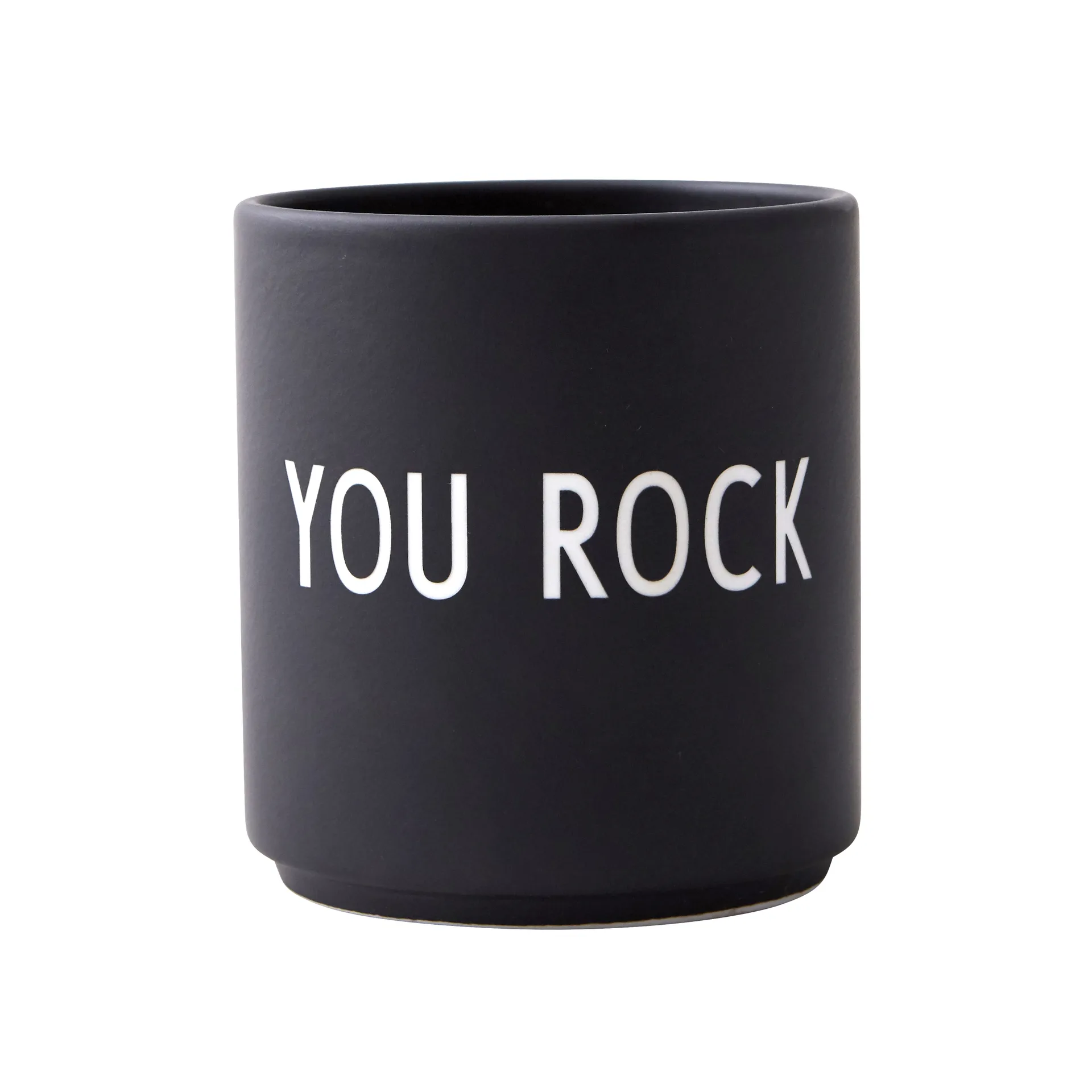 Design Letters フェイバリットカップ 25 cl, You rock-black Design Letters | デザインレターズ