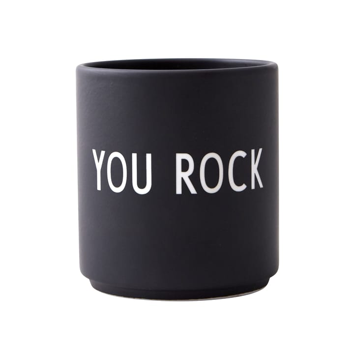 Design Letters フェイバリットカップ 25 cl - You rock-black - Design Letters | デザインレターズ