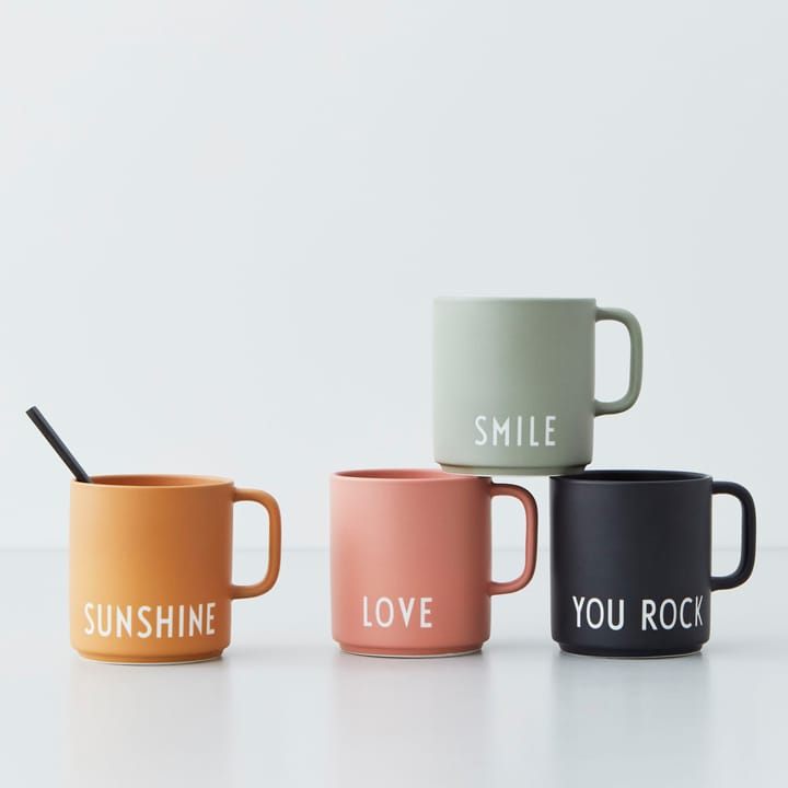 Design Letters フェイバリットカップ ハンドル付き 25 cl, you rock Design Letters | デザインレターズ